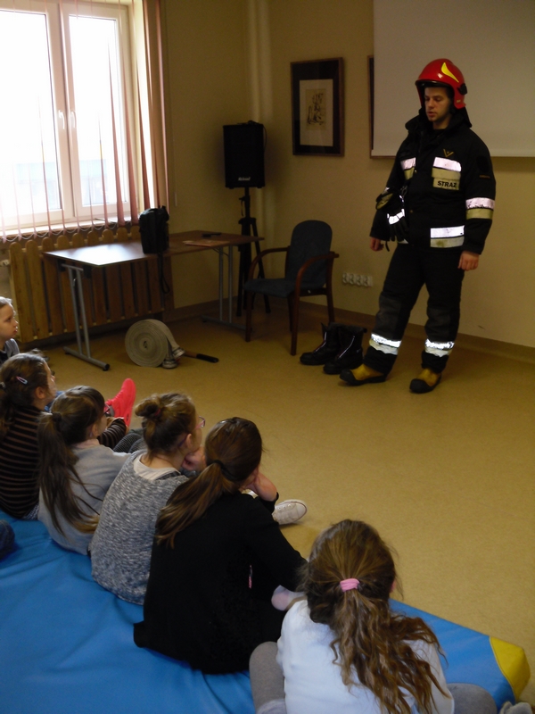 Spotkanie z ciekawym człowiekiem – strażak