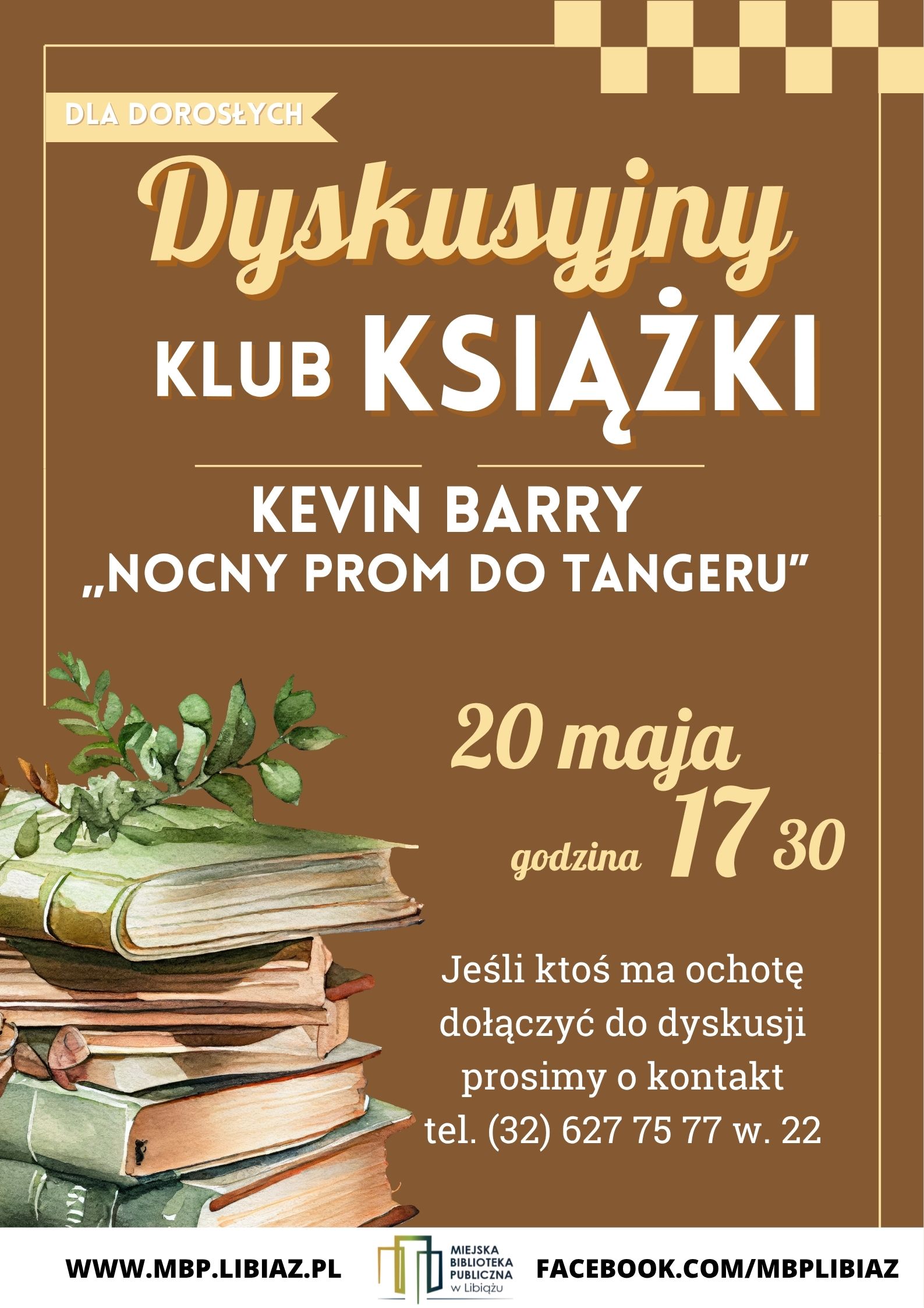 Spotkanie Dyskusyjnego Klubu Książki w maju