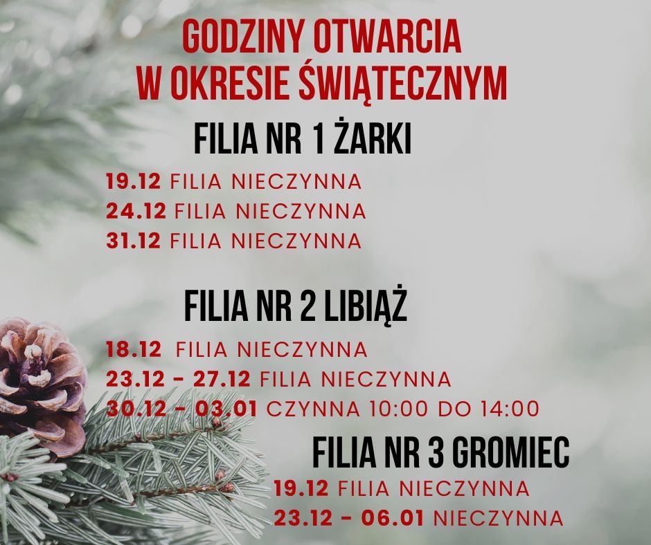 godziny otwarcia 2024 święta