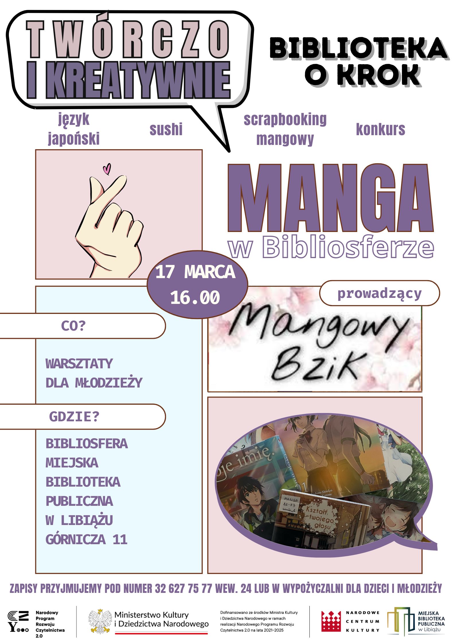 MANGA- plakat