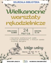 Wielkanocne warsztaty rękodzielnicze