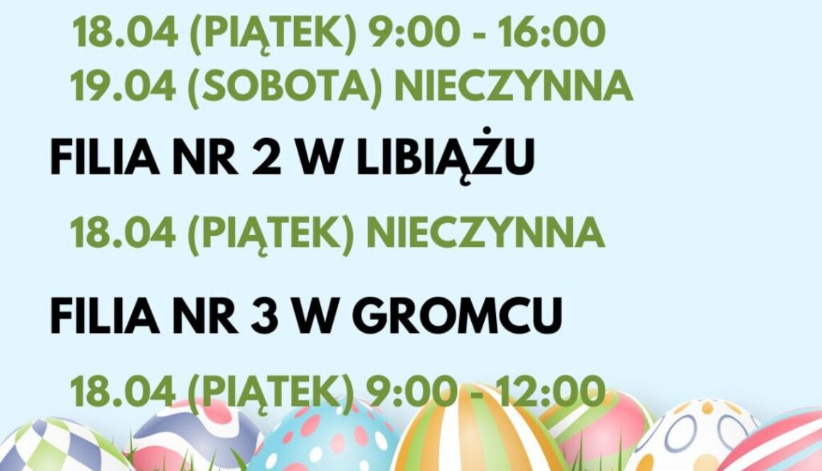 Godziny otwarcia