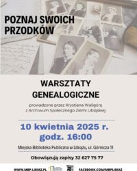Warsztaty genealogiczne dla dorosłych