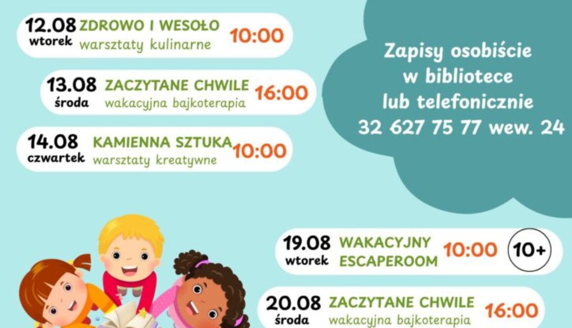wakacje 2025 sierpień