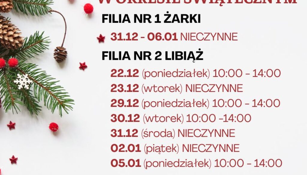 FILIA NR 1 ŻARKI