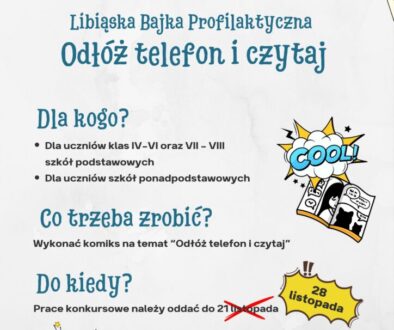 KONKURS ODŁÓŻ TELEFON I CZYTAJ