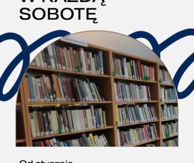 Plakat - Library Open Saturdays