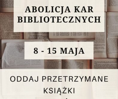 ABOLICJA KAR BIBLIOTECZNYCH