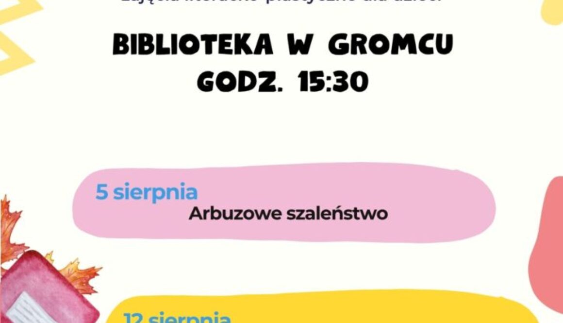 Gromiec zajęcia