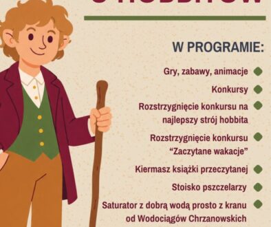 Plakat Jesienny piknik z książką (1)